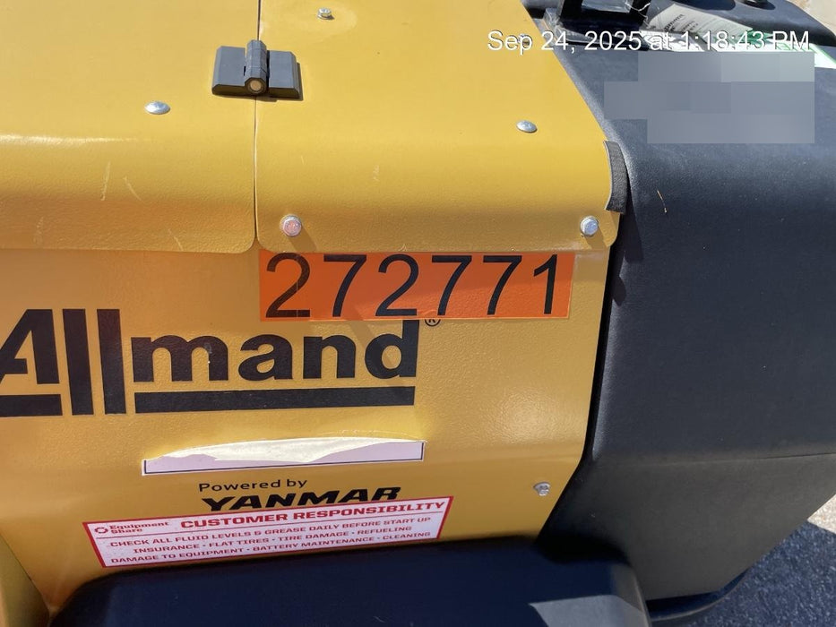 2022 Allmand NLV3GR (4) LED Light Fixture 350W, 23' Vertical Mast, 3kW Prime, Towable, ES Decals, T3