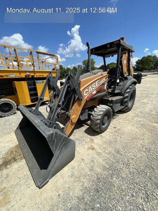 2020 Case 580N EP - Extendable Backhoe Canopy 4WD, Extendable Stick, Pilot Controls, 2 Way Hydraulics, Ride Control, TAG Manual QC