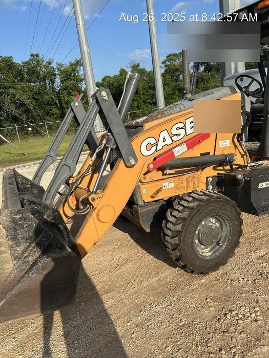 2020 Case 580N EP - Extendable Backhoe Canopy 4WD, Extendable Stick, Pilot Controls, 2 Way Hydraulics, Ride Control, TAG Manual QC