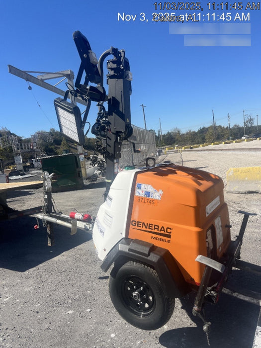2023 Generac MLT2 Diesel, Flex Switch 120V Input, Powerzone Controller, 
(4) 320W LED Lights, 4kW Generator, 39.9 Gal Fuel Tank, 2" Ball, T3