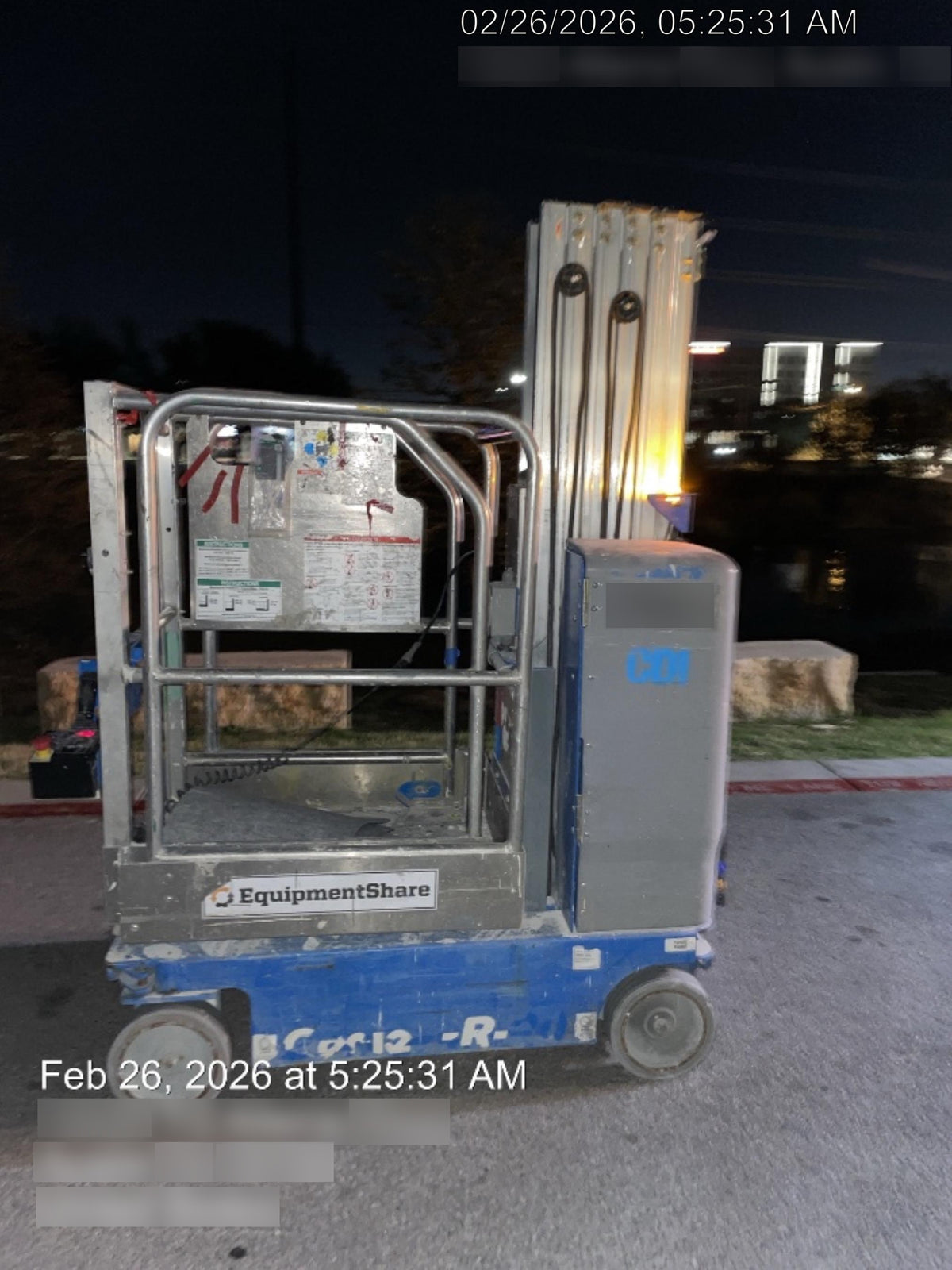 2018 GENIE GR-20