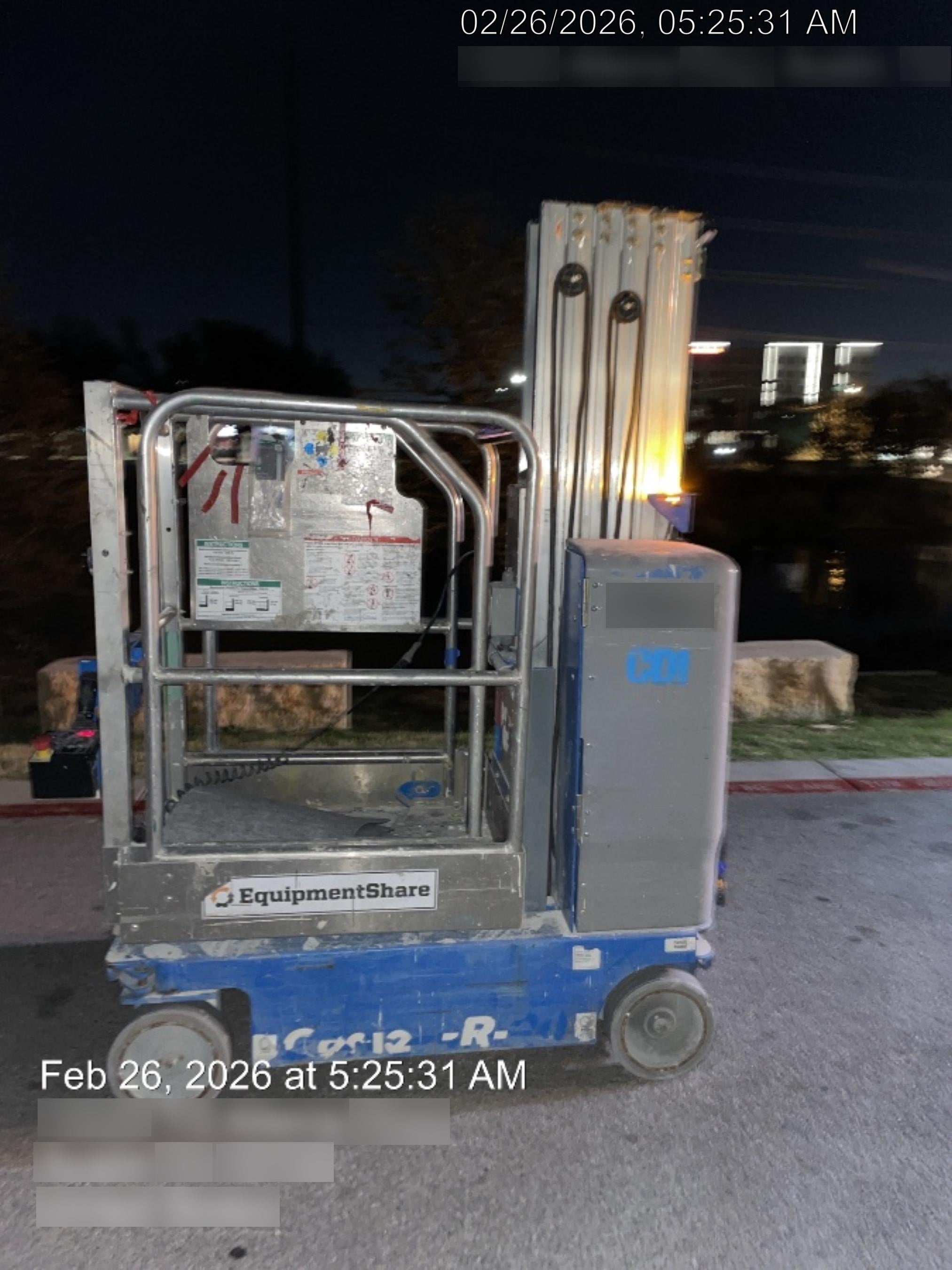2018 GENIE GR-20
