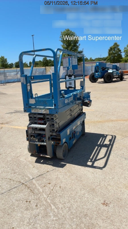 2020 Genie GS-1930 Solid Non Marking Tires, Beacon, Folding rails with half height swing gate