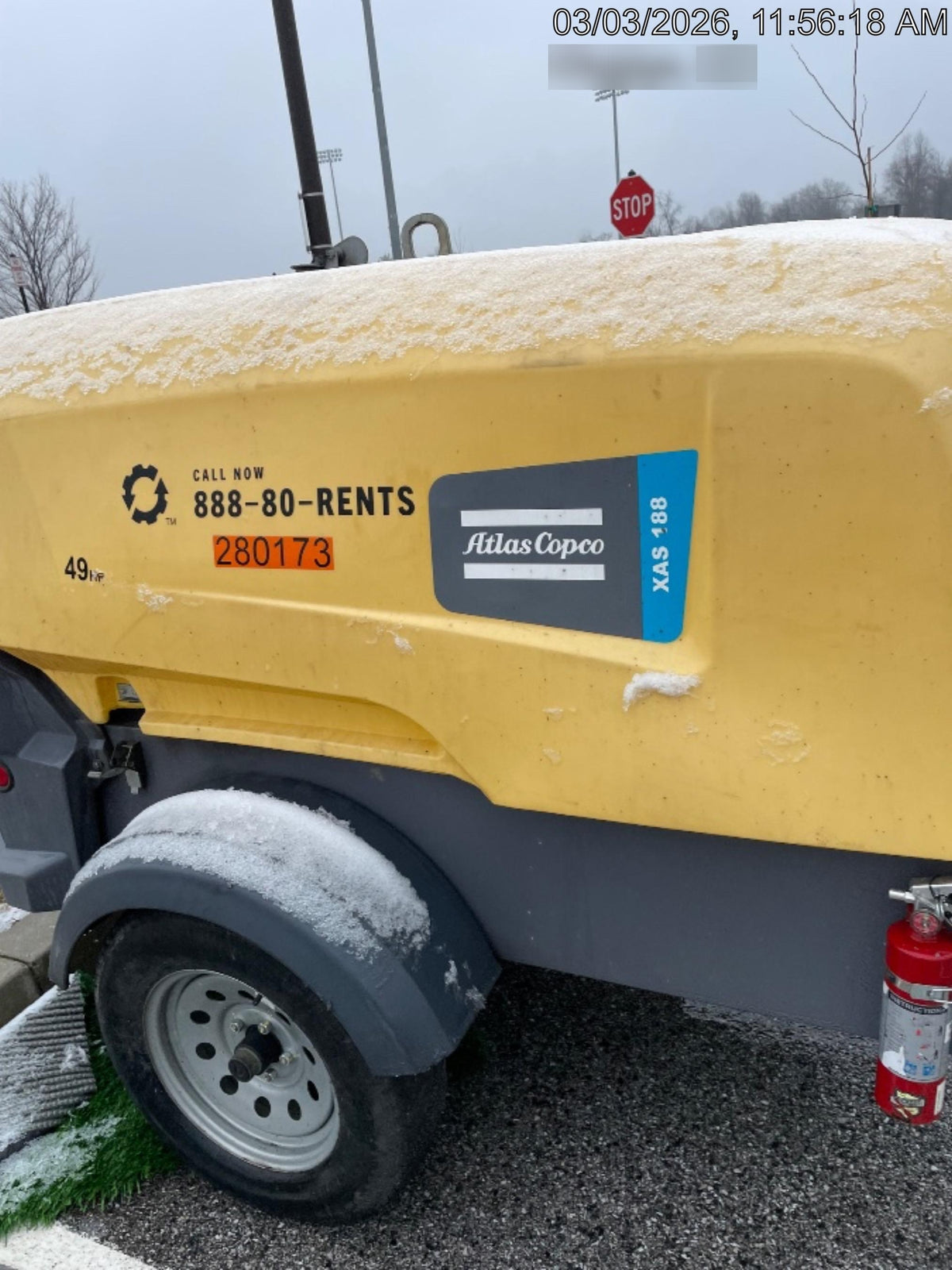 2022 ATLAS COPCO XAS188 CWK
