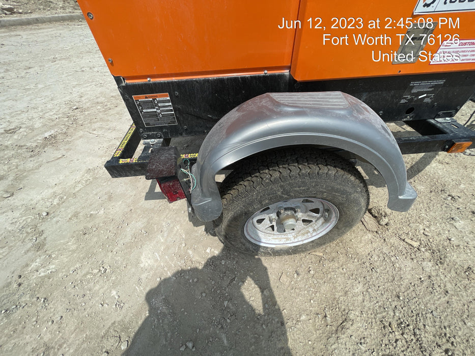 2022 Lincoln Electric LE400 Kubota V1505, Trlr, Cable Rack, Light Kit, ES Decals, T3