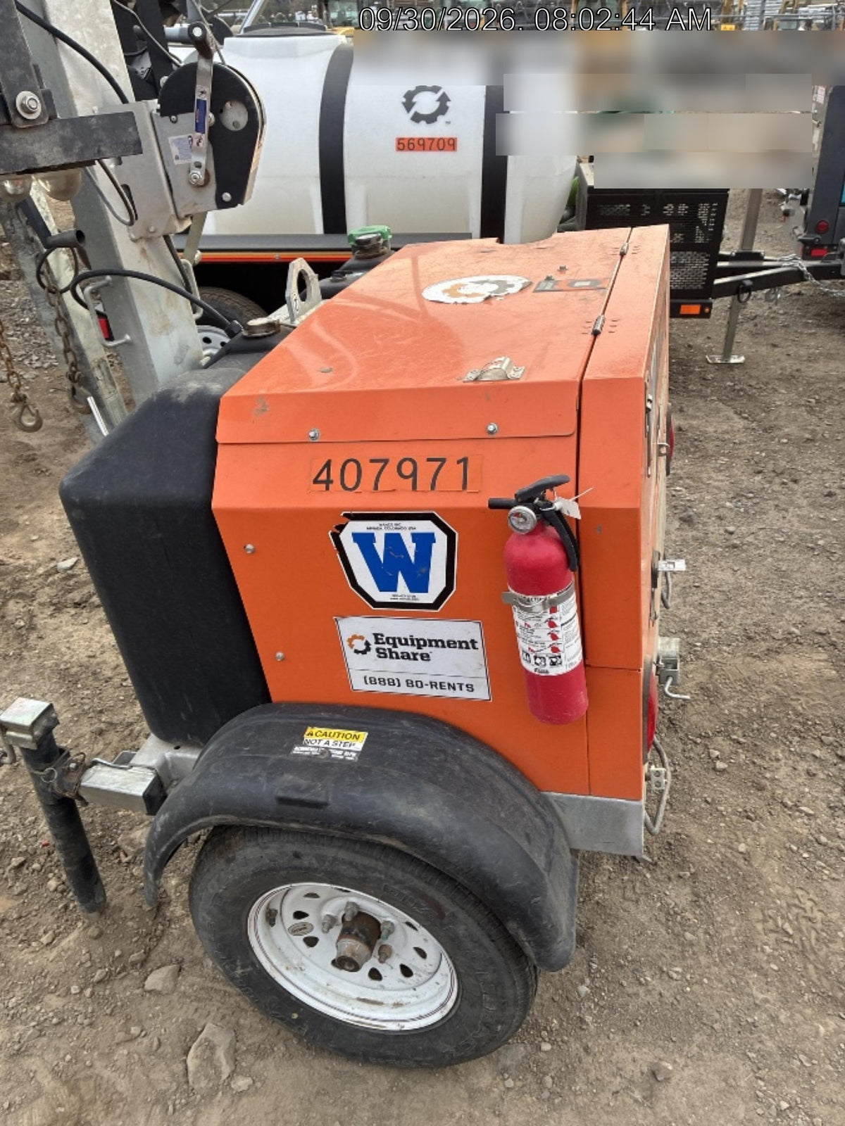 2024 Wanco WLTT-4MM4K Diesel, Deep Sea Controller, Shore Power Plug, Auto Start, (4) 350W LED Floodlights, 4kW Generator, 60 Gal Fuel Tank, 2" Ball, T3