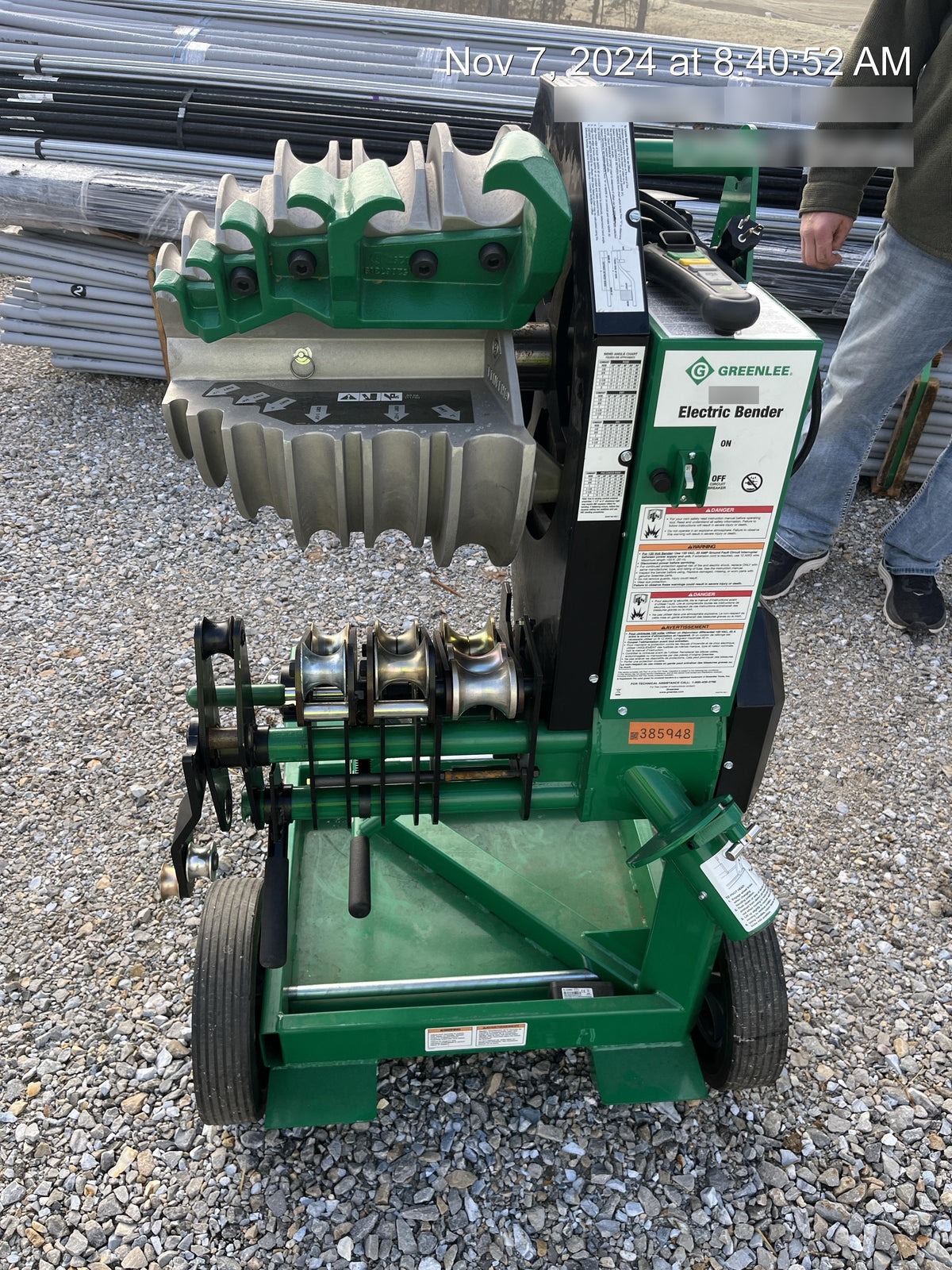 2024 GREENLEE 854DX