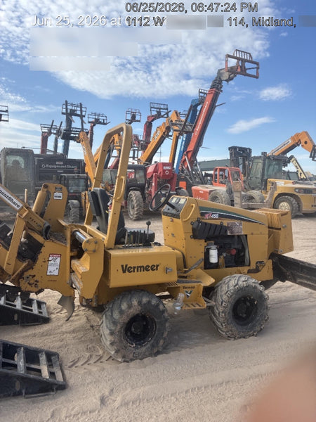 2019 VERMEER RTX450