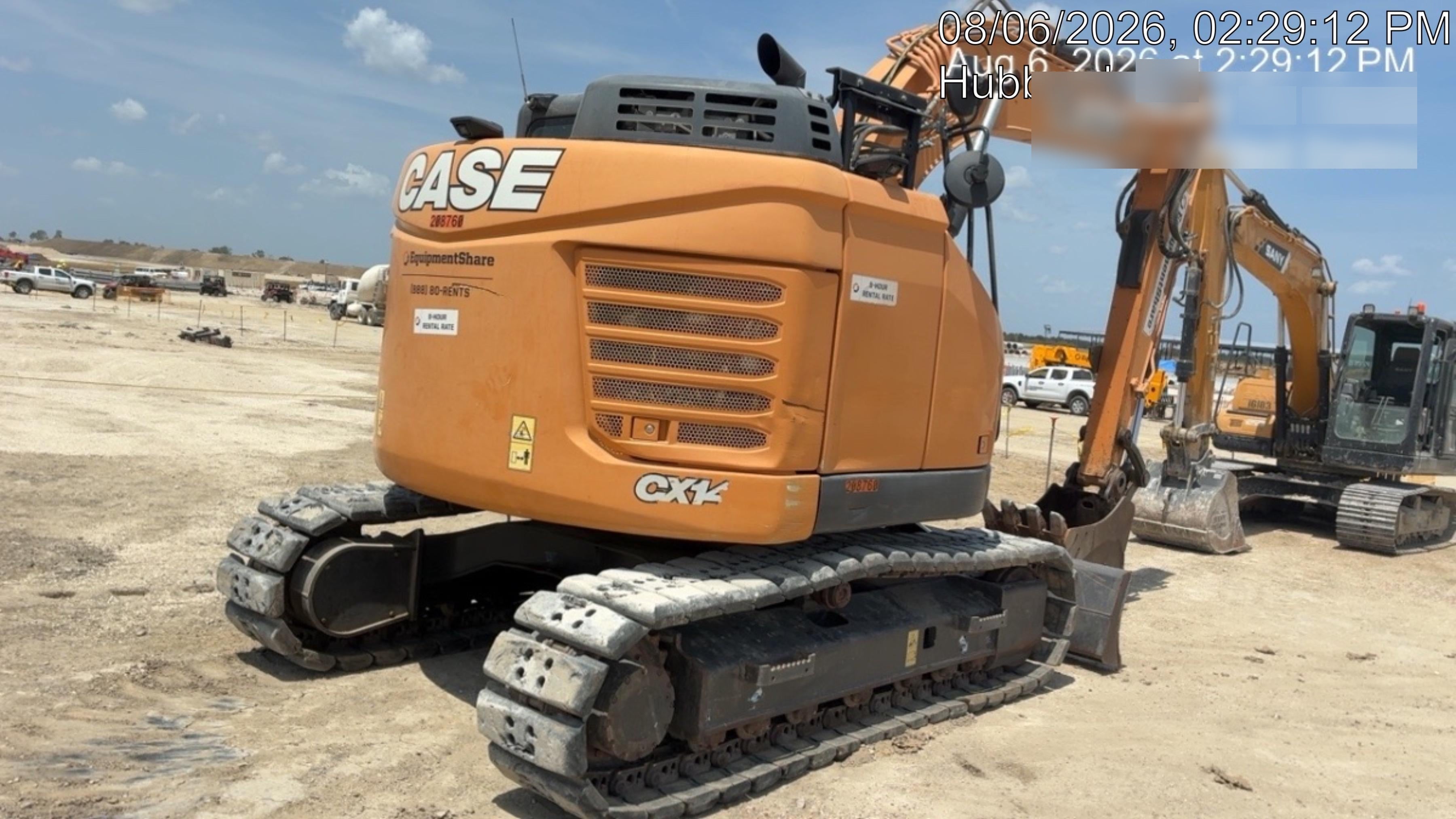 2022 CASE CX145D SR