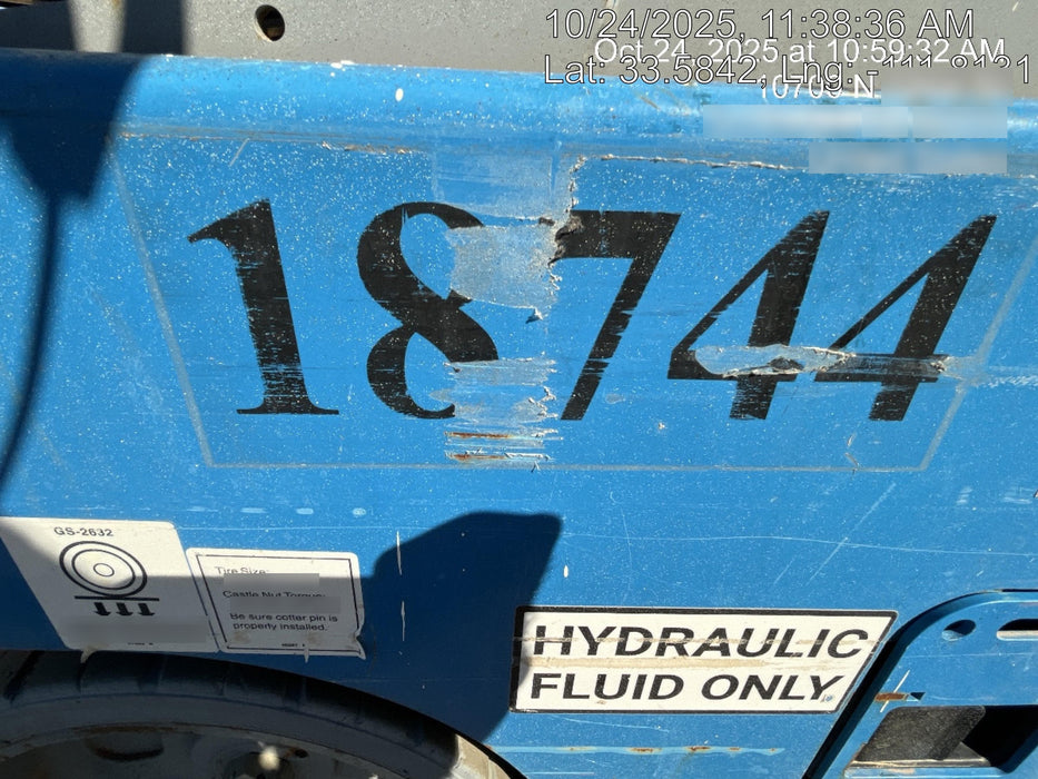 2018 Genie GS-2632 Genie GS-2632 Scissor Lift w/Standard Options