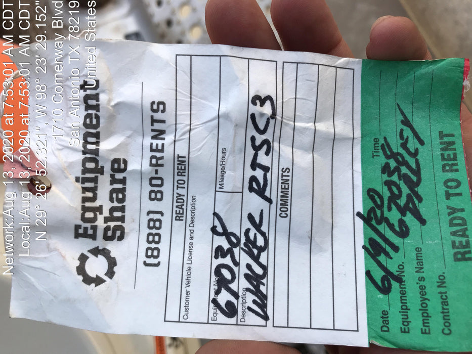 2020 WACKER NEUSON RTLx-SC3