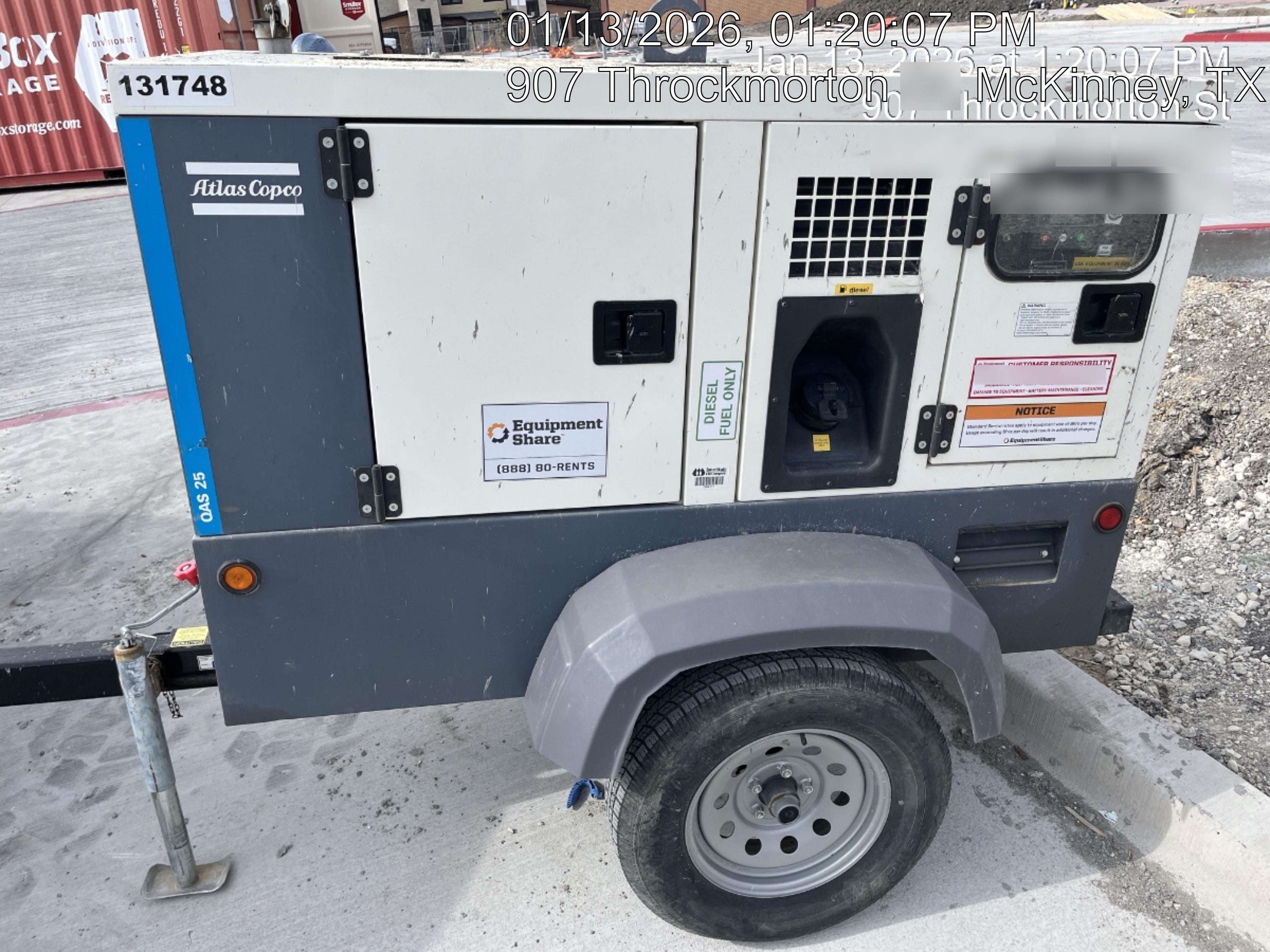 2020 ATLAS COPCO QAS25