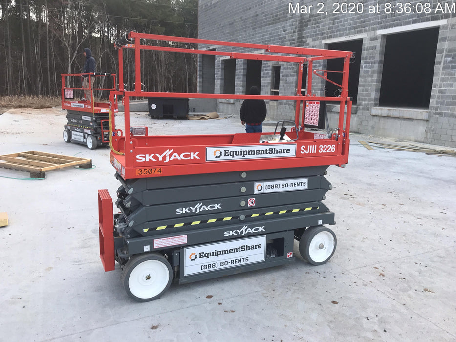 2019 Skyjack SJIII-3226 Standard Options, Trojan Batteries