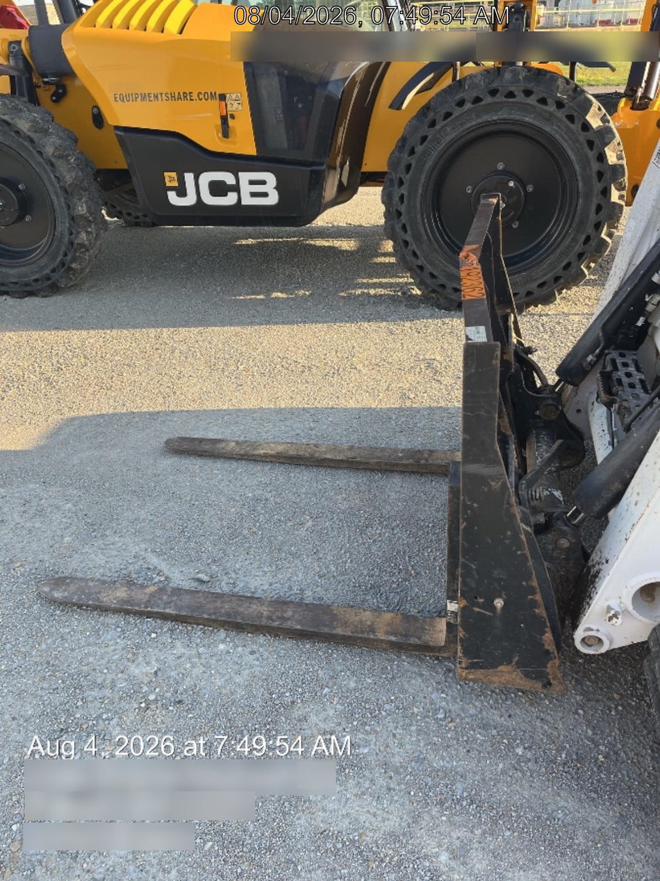 2019 BRADCO 48" Skid Loader Pallet Forks