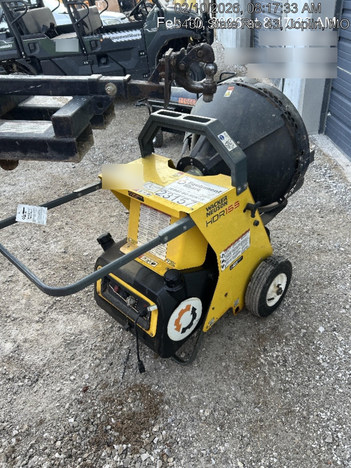 2018 WACKER NEUSON HDR 155