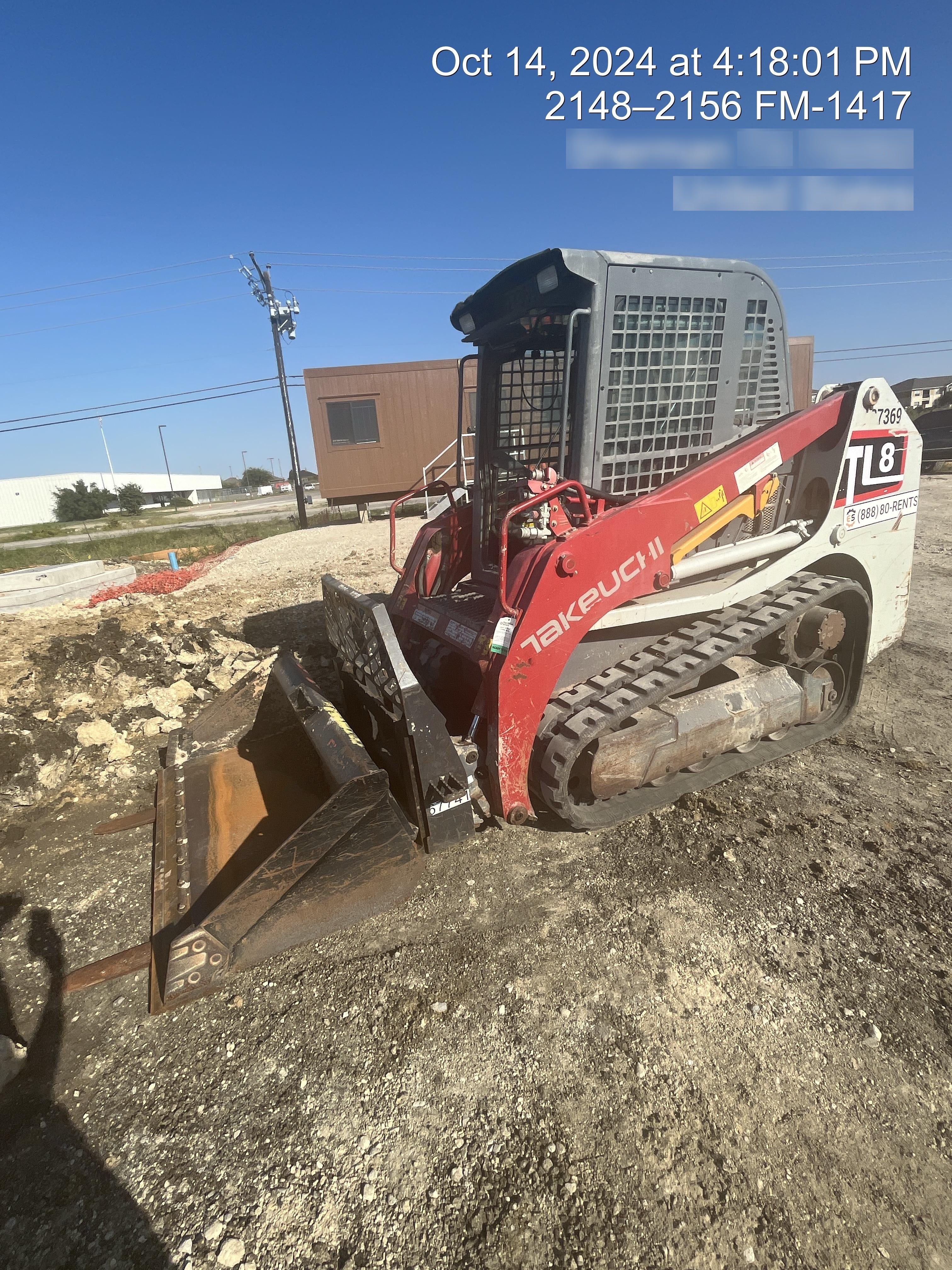 2020 BRADCO 48" Skid Loader Pallet Forks