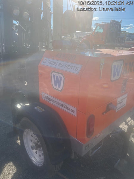 2024 Wanco WLTT-4MM4K Diesel, Deep Sea Controller, Shore Power Plug, Auto Start, (4) 350W LED Floodlights, 4kW Generator, 60 Gal Fuel Tank, 2" Ball, T3