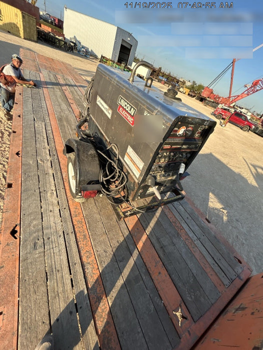 2019 Lincoln Electric Vantage 322 Welder Ready-Pak 3, Two wheel trailer, Fender and Light kit, Cable Rack