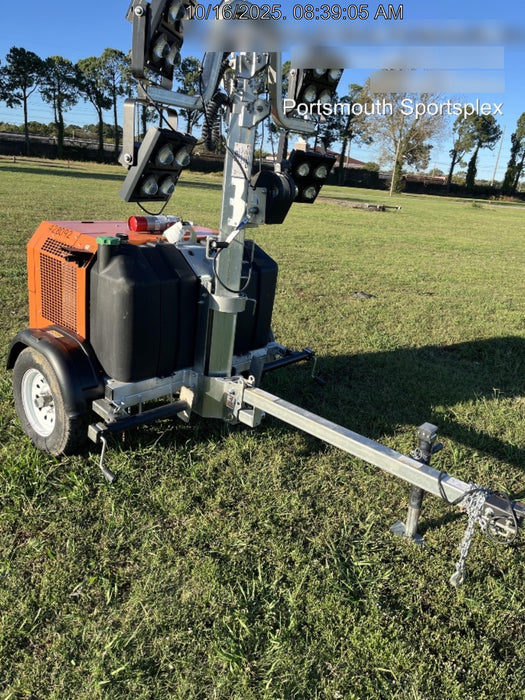 2024 Wanco WLTT-4MM4K Diesel, Deep Sea Controller, Shore Power Plug, Auto Start, (4) 350W LED Floodlights, 4kW Generator, 60 Gal Fuel Tank, 2" Ball, T3