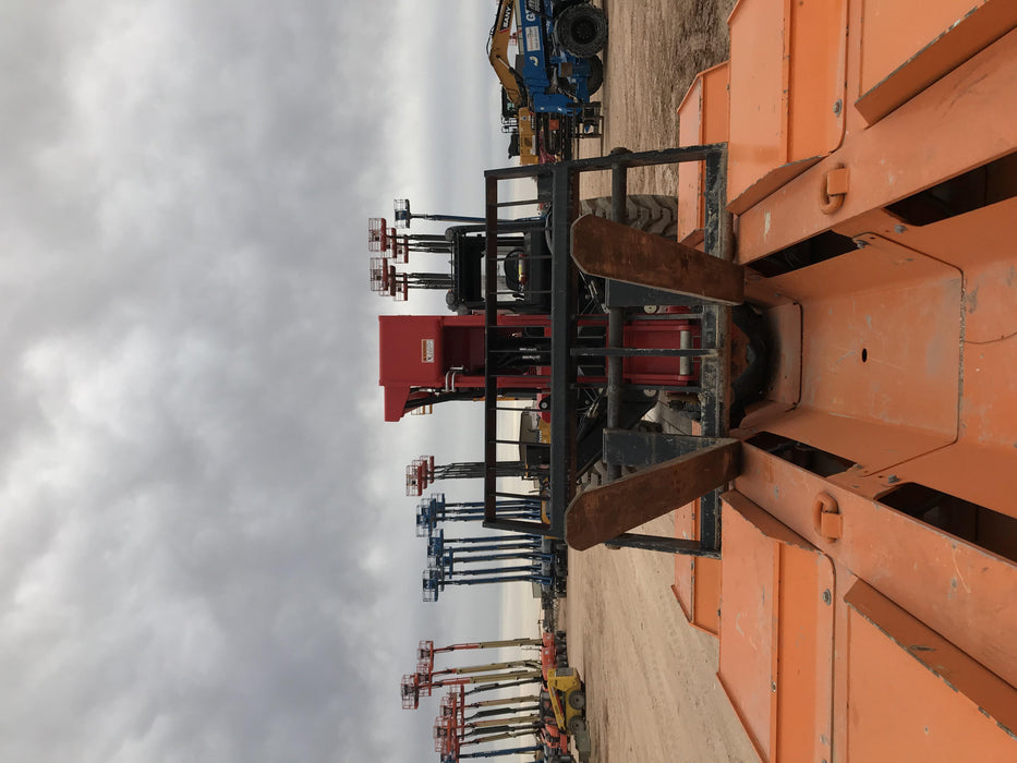 2019 Manitou 12042 Canopy, 120 HP , Solid Tires, Work Lights, Lift Hook, Auxiliary Hydraulics 66" Carriage and 60" Forks