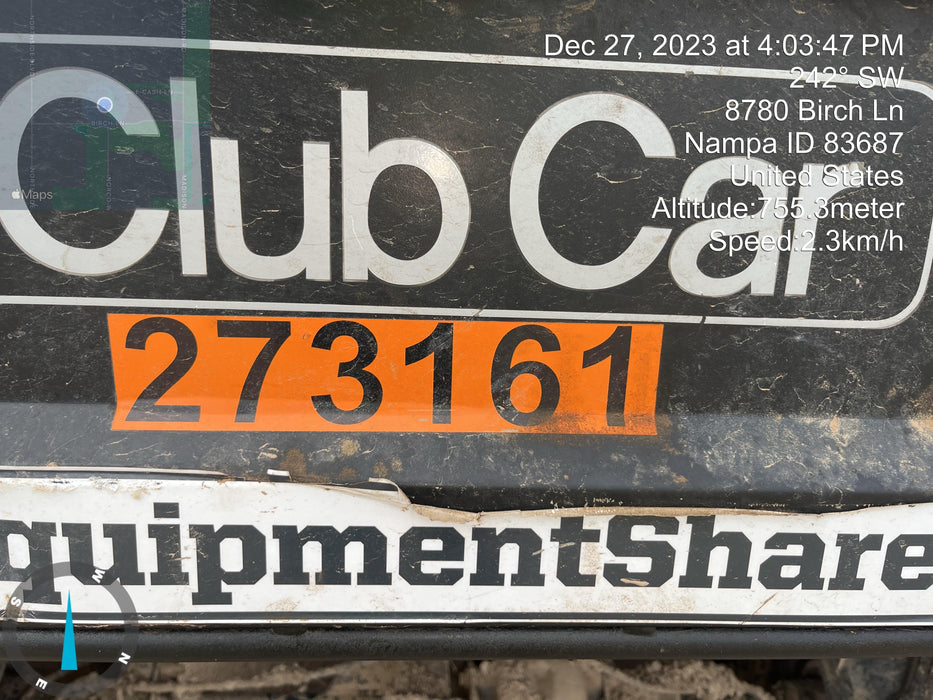 2023 Club Car CA1700D Canopy, Diesel, 4 Passenger