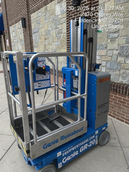 2025 GENIE GR-20