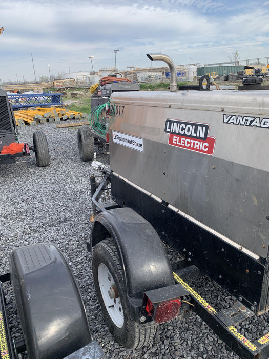 2019 Lincoln Electric Vantage 322 Lincoln Vantage 322 Welder w/Trailer, Light Kit, Cable Rack