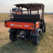 2021 Kubota RTV-X1140W-H Plastic Canopy, Windshield Acrylic Clear, LED Strobe Light, Wire Harness Kit, Back up Alarm