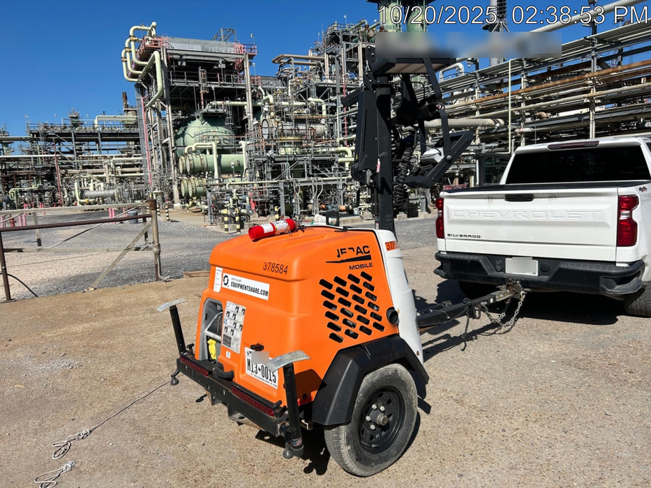 2023 Generac MLT2 Diesel, Flex Switch 120V Input, Powerzone Controller, 
(4) 320W LED Lights, 4kW Generator, 39.9 Gal Fuel Tank, 2" Ball, T3