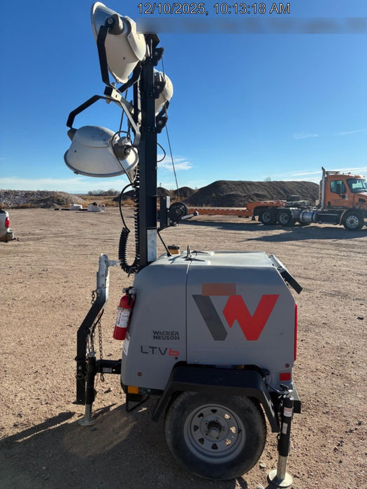 2019 Wacker Neuson LTV6L-MH Wacker Neuson LTV6L Mobile Light Tower w/Fuel Level Sensor Installed