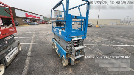 2020 Genie GS-1930 Solid Non Marking Tires, Beacon, Folding rails with half height swing gate
