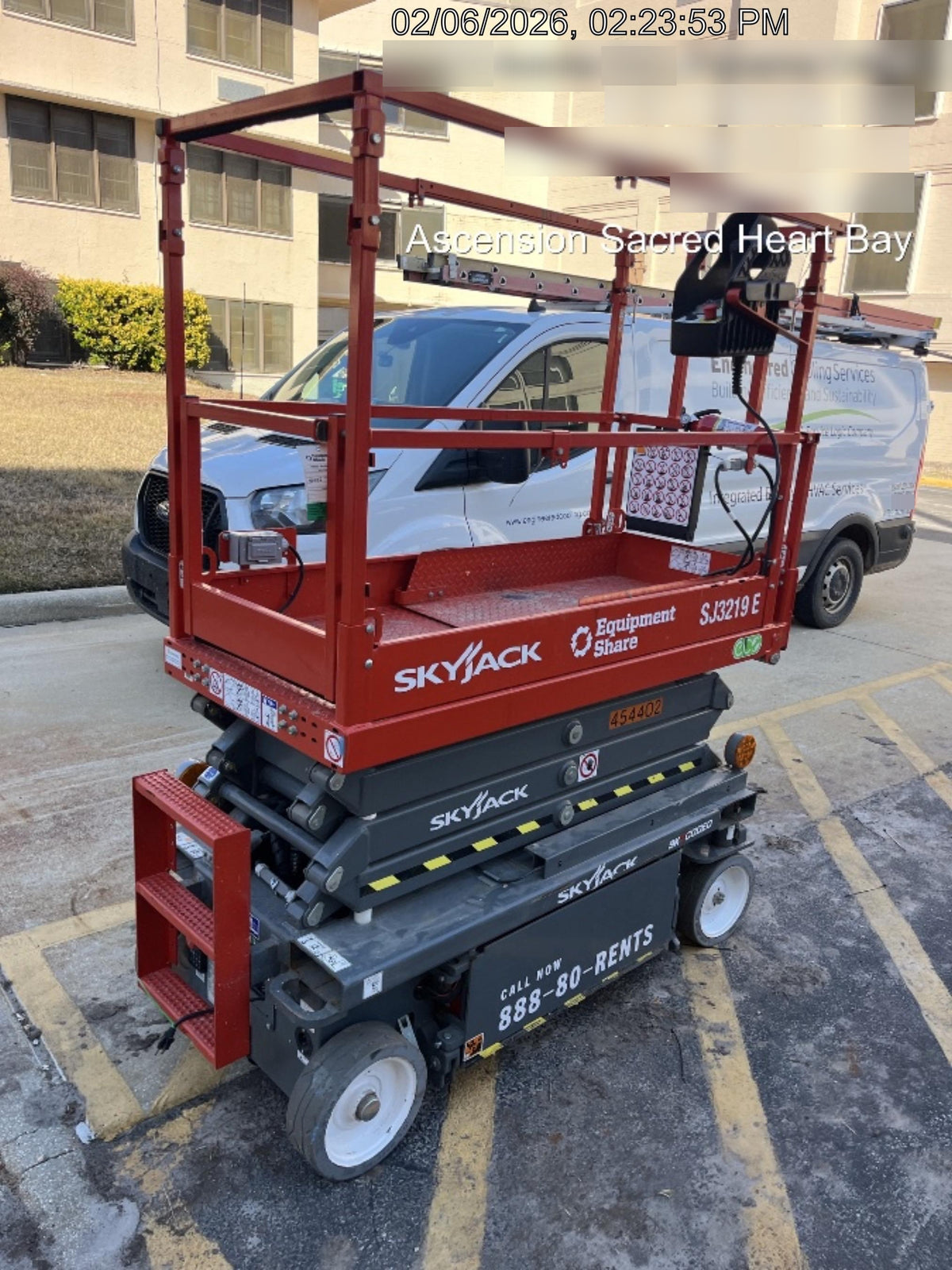 2024 Skyjack SJ3219 Electric Drive, Sld NM Tires, DBcns, RFRails, Power to Platform, T3 + Access Control