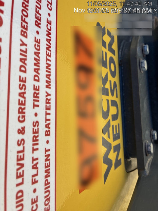 2020 WACKER NEUSON RD12A