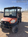 2019 Kubota RTV-X1140W-H 4wd Utility Cart, LED Strobe, Windshield Tempered Glass, Plastic Canopy, Wire Harness Kit, Backup Alarm