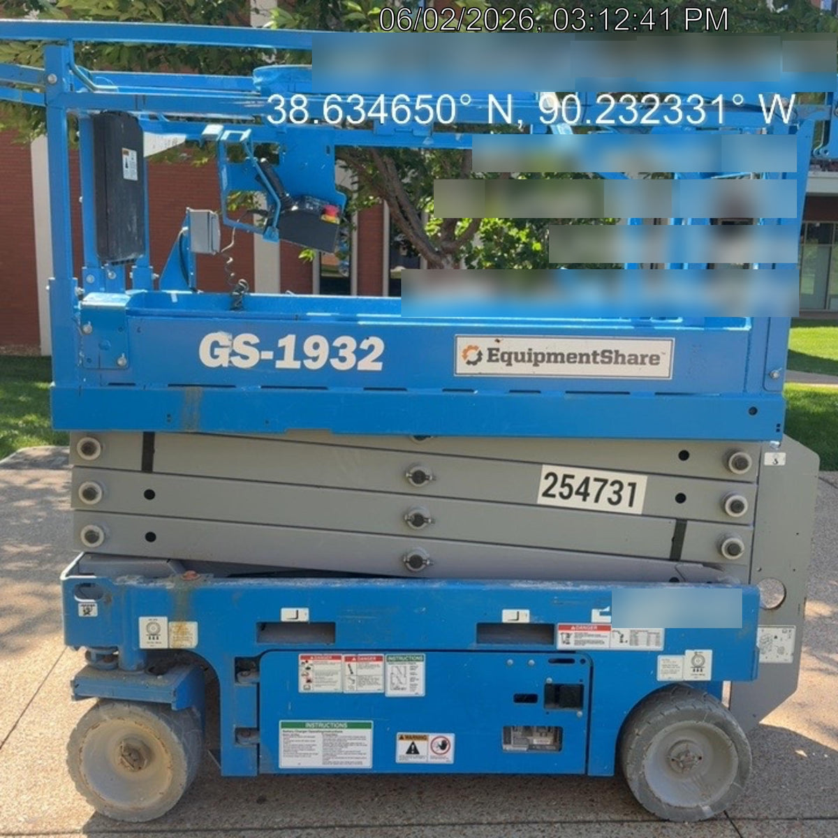 2022 GENIE GS-1932