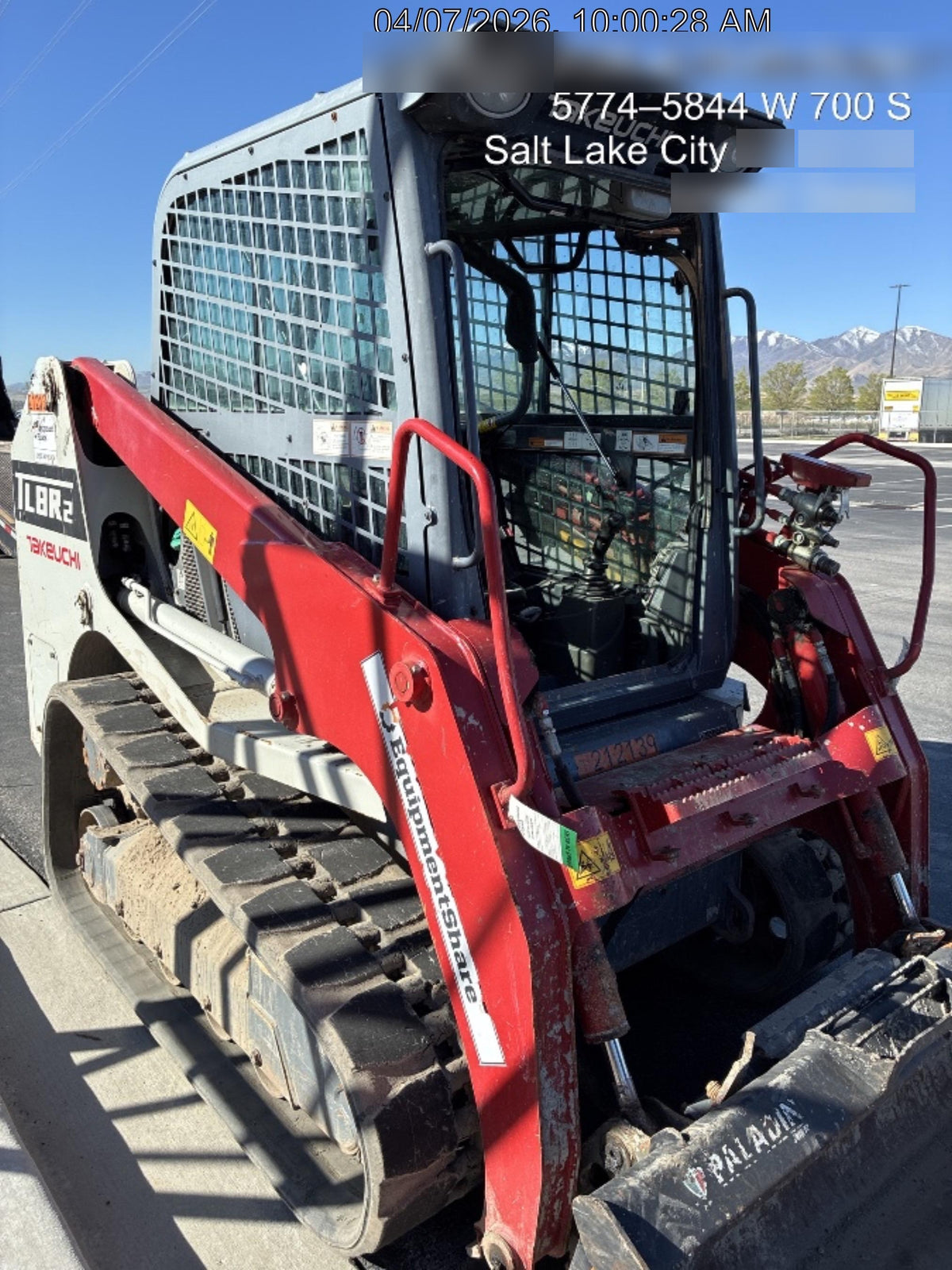 2022 Takeuchi TL8R2-CR 74hp Kubota Diesel, Cab/Heat/Air, Rubber Tracks, Hydraulic QC