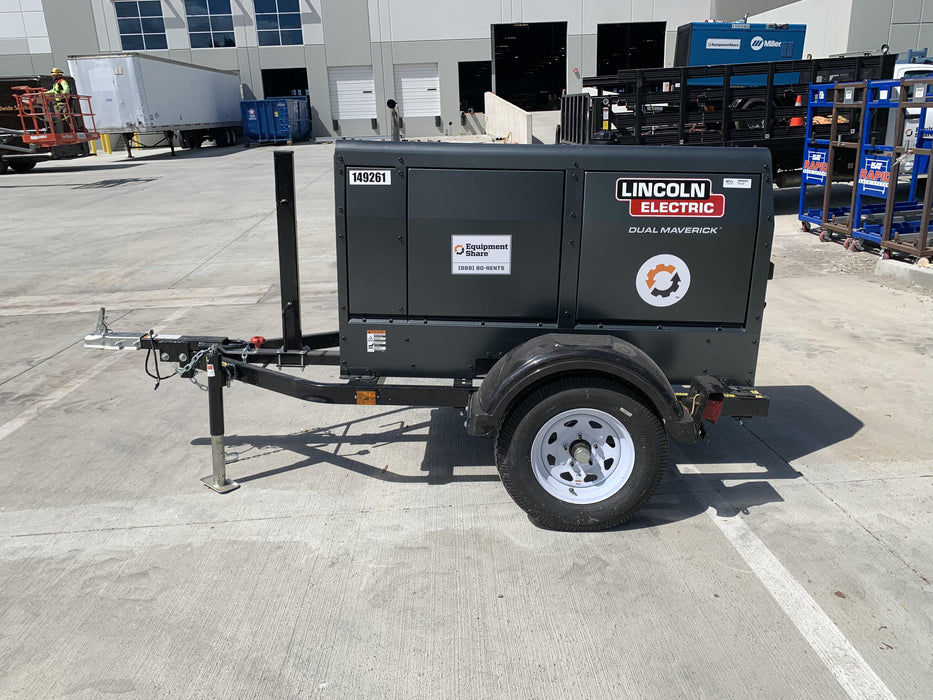 2021 Lincoln Electric Dual Maverick 200/200X Ready Pak 3 (includes trailer, cable rack, fender light kit)