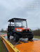 Kubota RTV-X1140W-H 4WD utility cart -LED strobe -Windshield tempered glass -Plastic canopy -Wire harness kit -Backup alarm