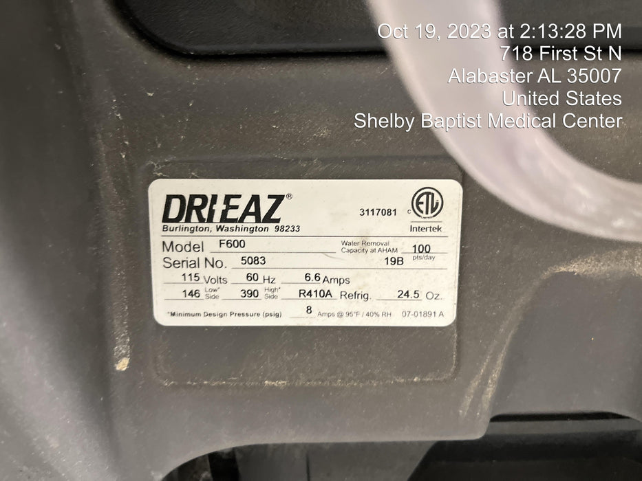 2020 DRI-EAZ LGR6000Li