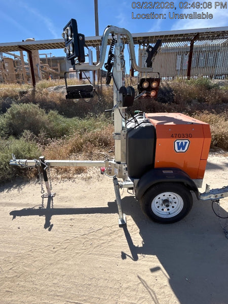2024 Wanco WLTT-4MM4K Diesel, Deep Sea Controller, Shore Power Plug, Auto Start, (4) 350W LED Floodlights, 4kW Generator, 60 Gal Fuel Tank, 2" Ball, T3