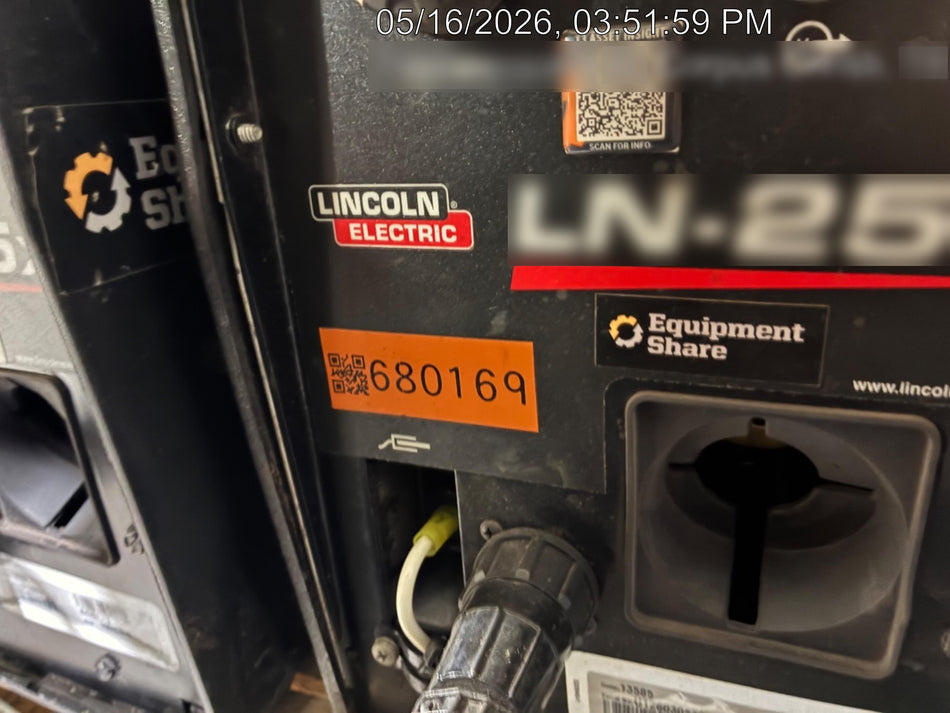 2026 LINCOLN ELECTRIC LN-25X w/Flowmeter