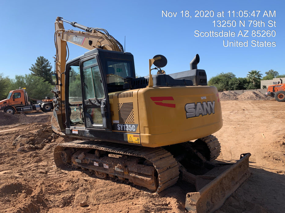2020 SANY SY135C