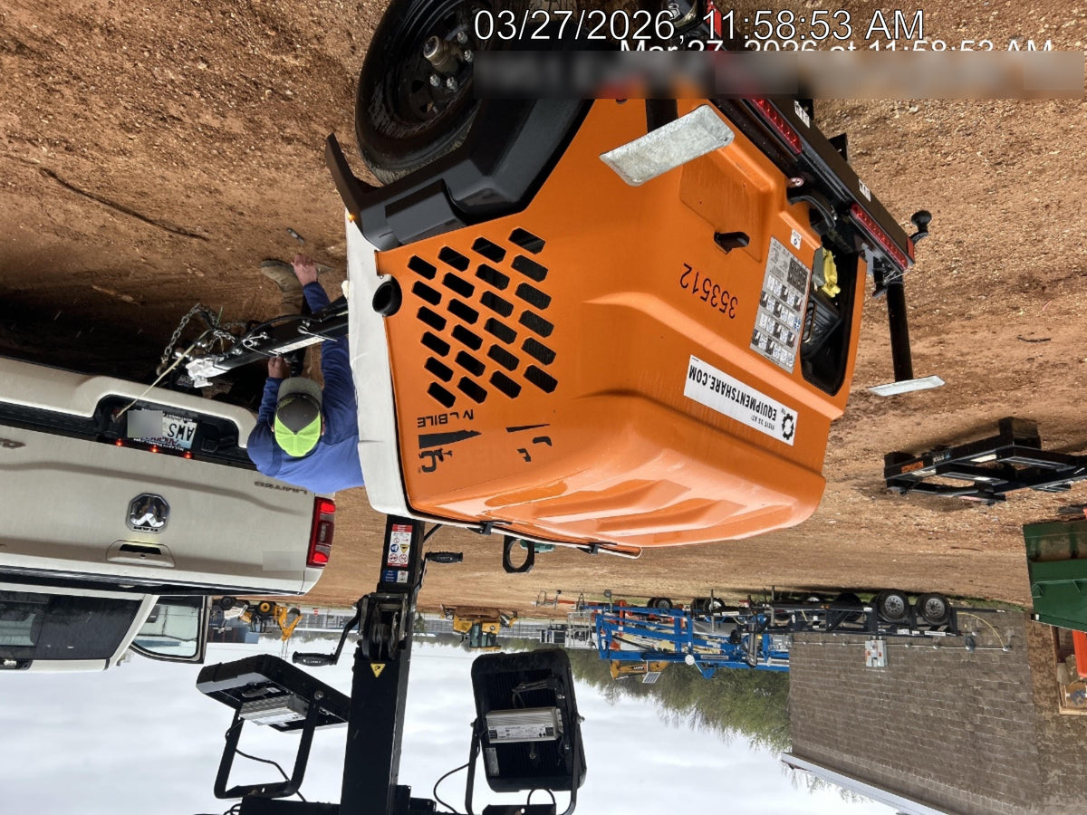 2023 Generac MLT2 Diesel, Flex Switch 120V Input, Powerzone Controller, (4) 320W LED Lights, 4kW Generator, 39.9 Gal Fuel Tank, 2" Ball, T3