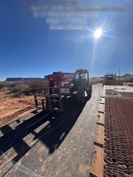 2019 Manitou MTA8044 MTA 8044 - 74 HP T4, Canopy, Worklights/Strobe, Beacon, 66" Carriage, 48" Forks, Solid Tires, Lift Hook, Aux Hydraulics