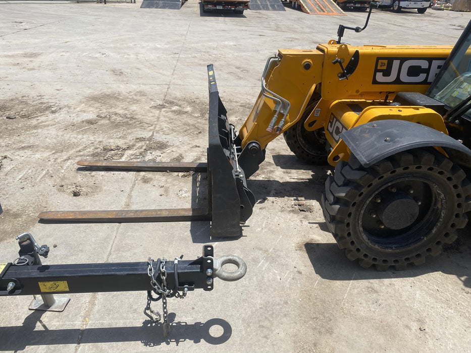 2020 JCB 505-20TC Cab/Heat/Air, Solid Tires, Work Lights, Beacon, Aux Hydraulics, Back up Alarm, ES Decals