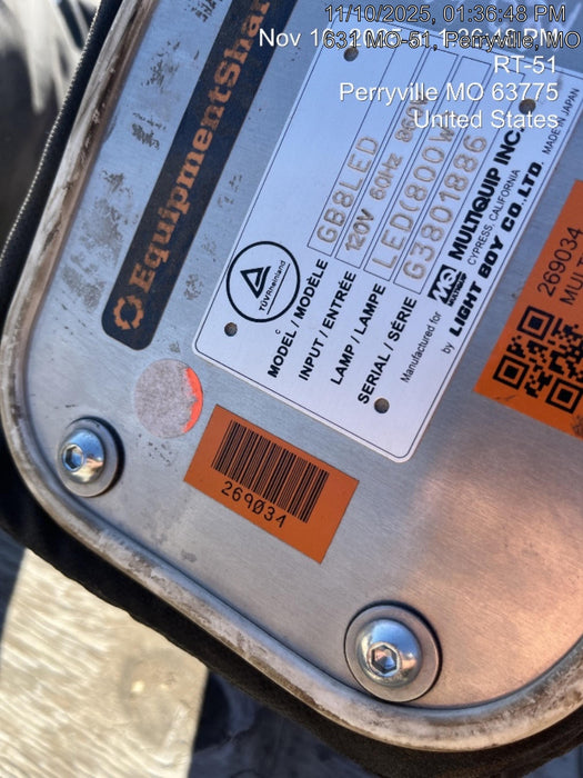 2022 MULTIQUIP GB8LED