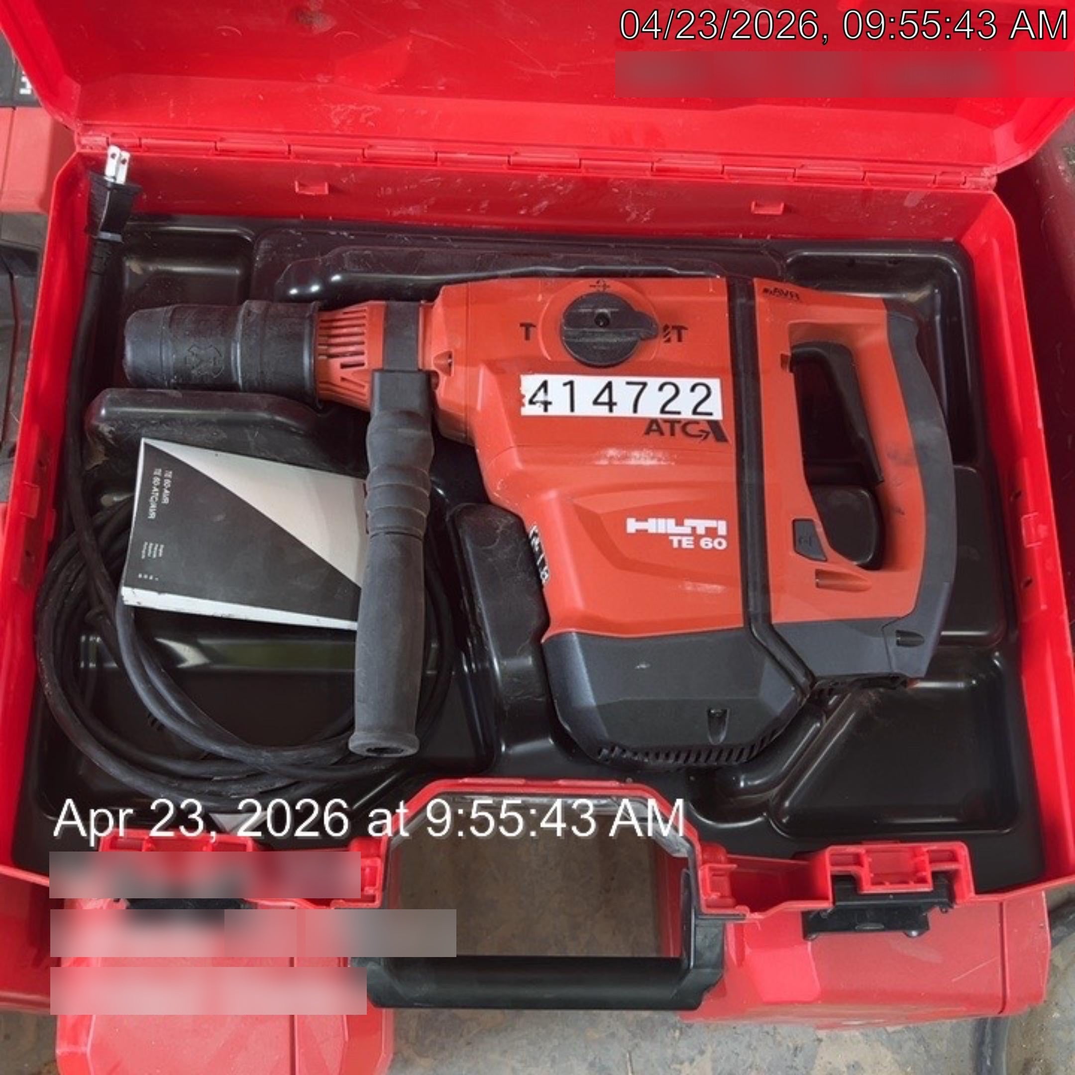 2024 HILTI TE 60-ATC/AVR