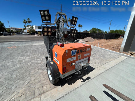 2024 Wanco WLTT-4MM4K Diesel, Deep Sea Controller, Shore Power Plug, Auto Start, (4) 350W LED Floodlights, 4kW Generator, 60 Gal Fuel Tank, 2" Ball, T3