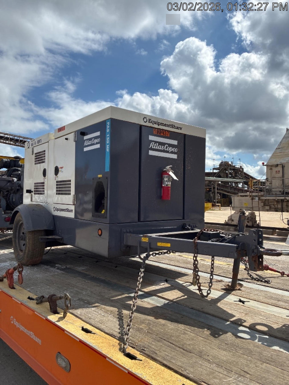 2020 ATLAS COPCO PAS 150 HF CS Enclosed