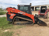 2019 Kubota SVL95-2SC Cab/Heat/Air, Standard Tracks, Standard Flow, Hydraulic QC 80" HD w/ Smooth Cutting Edge